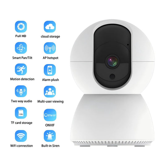 V24 Indoor 1080P Wi-Fi Smart Home Security Camera