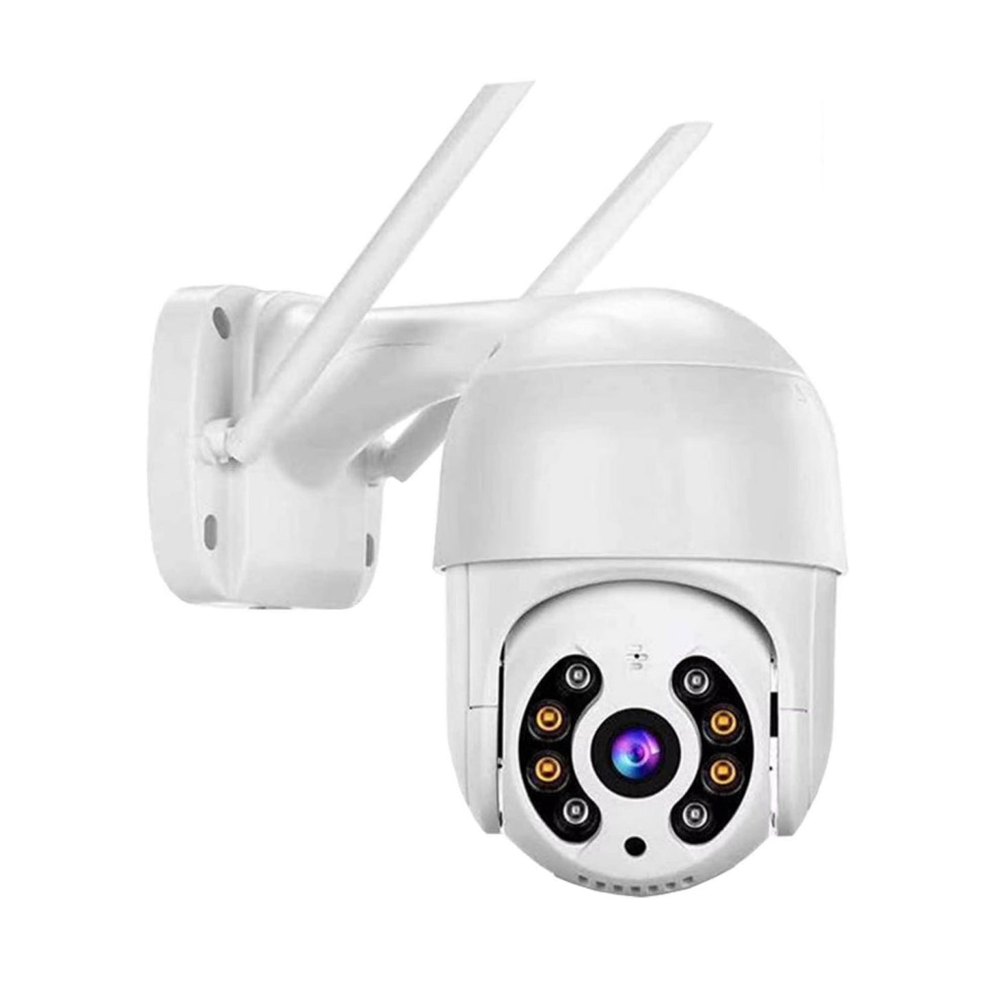 A8 White PTZ 1080P Smart Security Camera