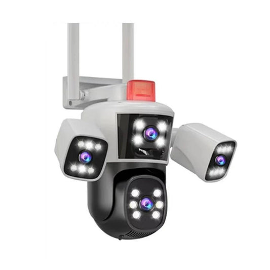 V49 6K Three-Lens PTZ solar security cameras nz