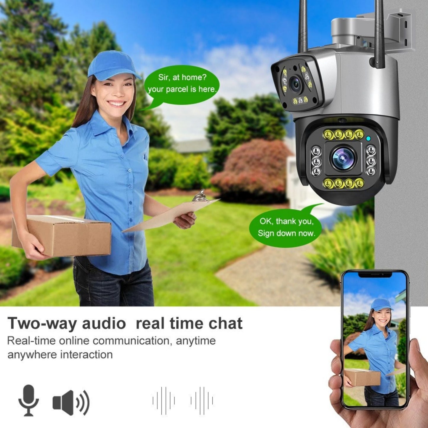 V23 8MP WiFi Camera